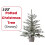 Snowy Potted Christmas Tree 3ft, Pine Effect Potted Tree With 91 Branch Tips 2