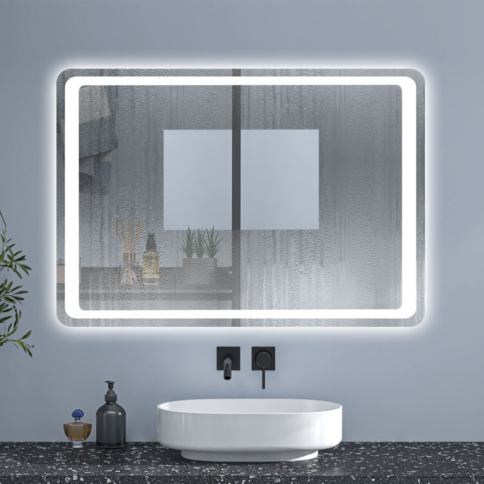 (1000*700mm) Bathroom LED Mirror With Infrared Sensor, Anti-fog