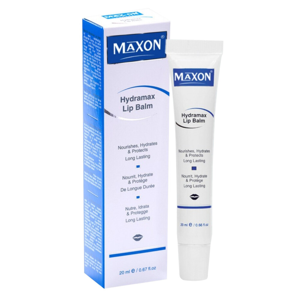 Maxon Hydramax Lip Balm 20ml | Intensive Moisturizing Lip Care, Soothes & Protects Chapped Lips, Hydrating & Nourishing Formula for Soft, Smooth Lips