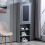 Westwood (Grey) WestWood Desk W/ Shelves L-Shape Convert Fold Computer Work Table Office Study 3
