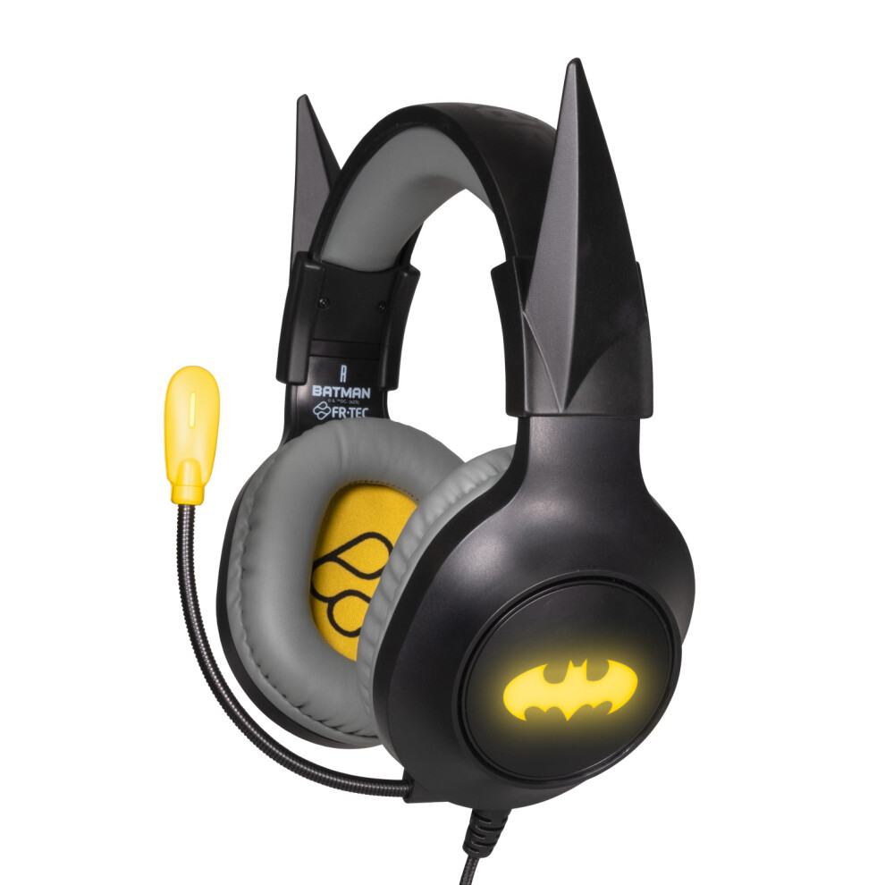 FR-TEC Batman Gaming Headset with Detachable Ears