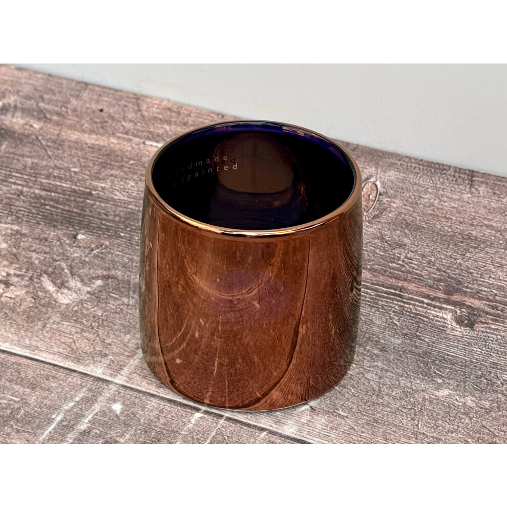 LSA Copper Metallic Tea Light Holder