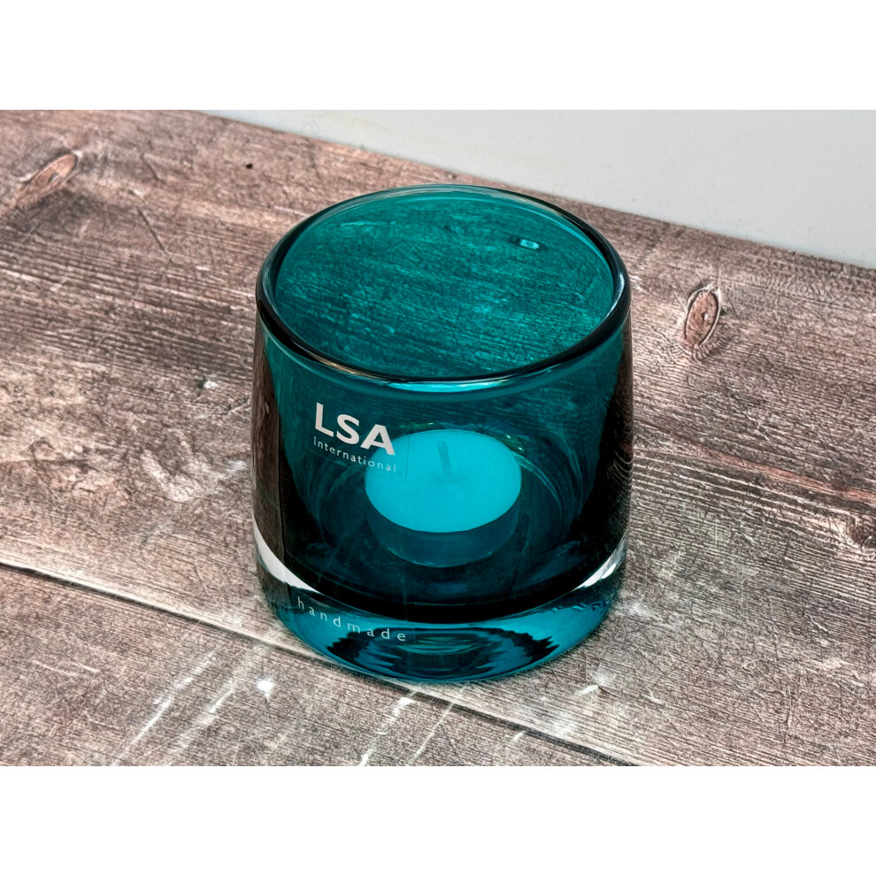 LSA Turquoise Tea Light Holder