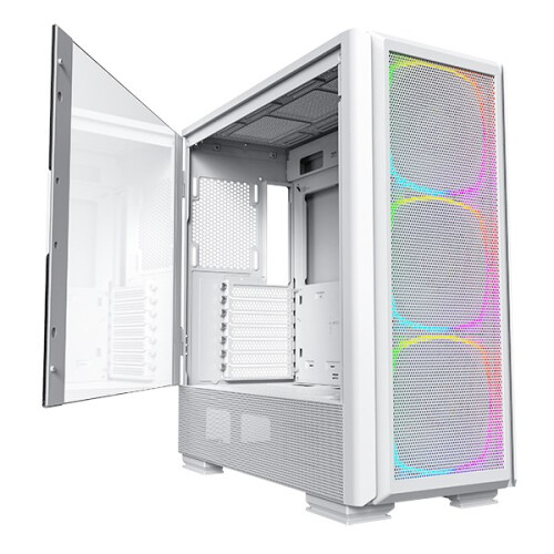 Case per computer - MONTECH - SKY TWO GX - Bianco - USB 3.2 Gen 1 - 3x140mm ARGB