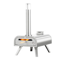 Bighorn outdoor stainless steel pizza pellet oven - 16inch
