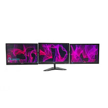 3x22″ Triple Screen Monitors - Mixed Brands - 2xDVI/1xHDMI - Refurbished