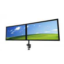 2x22″ Dual Screen Monitors - Clamp Stand - (1920 x 1080) - 2xDVI - Refurbished
