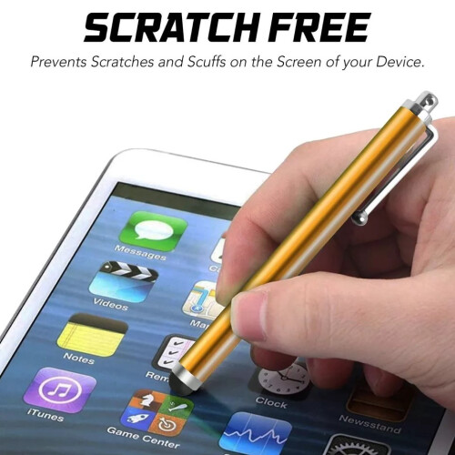 5x Touch Screen Stylus Pens Rubber Soft Tip for Mobile Phones Tablet iPad iPhone 2