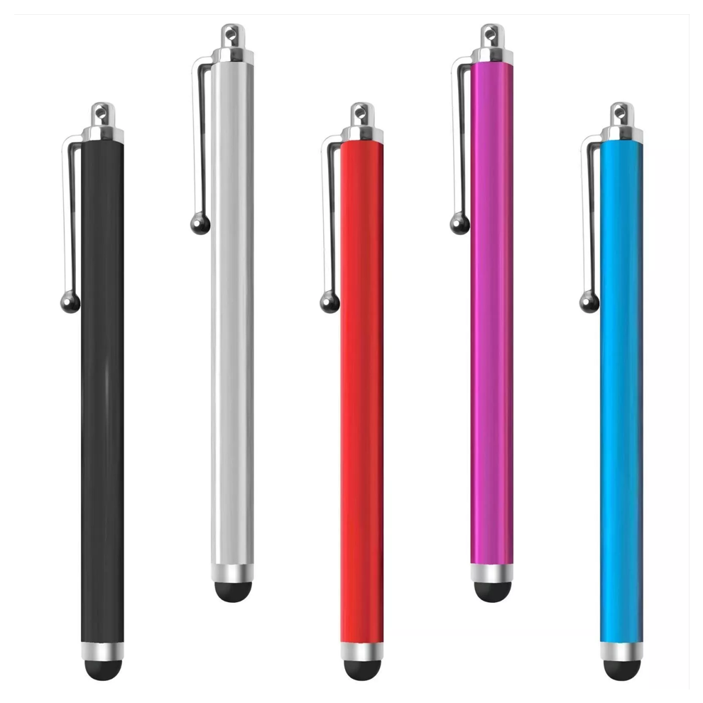5x Touch Screen Stylus Pens Rubber Soft Tip for Mobile Phones Tablet iPad iPhone