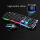 (Black) Gaming Keyboards And Mouse Led Wired Usb 3