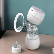 Portable Electric Breast Pump Breast Massager Mute Milk Feeding Collector Lactation Soft Painless