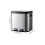 Living And Home 30L Stainless Steel Step Open Trash Can with Dual Pedals 6