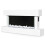 Dellonda 46" Wall Mounting Electric Fireplace with LED Flame Effect - White 15