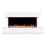 Dellonda 46" Wall Mounting Electric Fireplace with LED Flame Effect - White 11