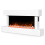 Dellonda 46" Wall Mounting Electric Fireplace with LED Flame Effect - White 13