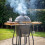 Dellonda Deluxe 22"(56cm) Ceramic Kamado Style BBQ with Wheeled Stand 14