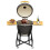 Dellonda Deluxe 22"(56cm) Ceramic Kamado Style BBQ with Wheeled Stand 3