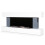 Dellonda 52" Wall Mounting Electric Fireplace with LED Flame Effect - Grey 16