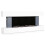 Dellonda 52" Wall Mounting Electric Fireplace with LED Flame Effect - Grey 13