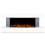 Dellonda 52" Wall Mounting Electric Fireplace with LED Flame Effect - Grey 11