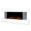 Dellonda 52" Wall Mounting Electric Fireplace with LED Flame Effect - Grey 14