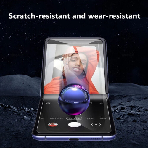 Screen Protector Set Compatible With Samsung Galaxy Flip 5 Inner / Outer Screen and Back 3-in-1 2