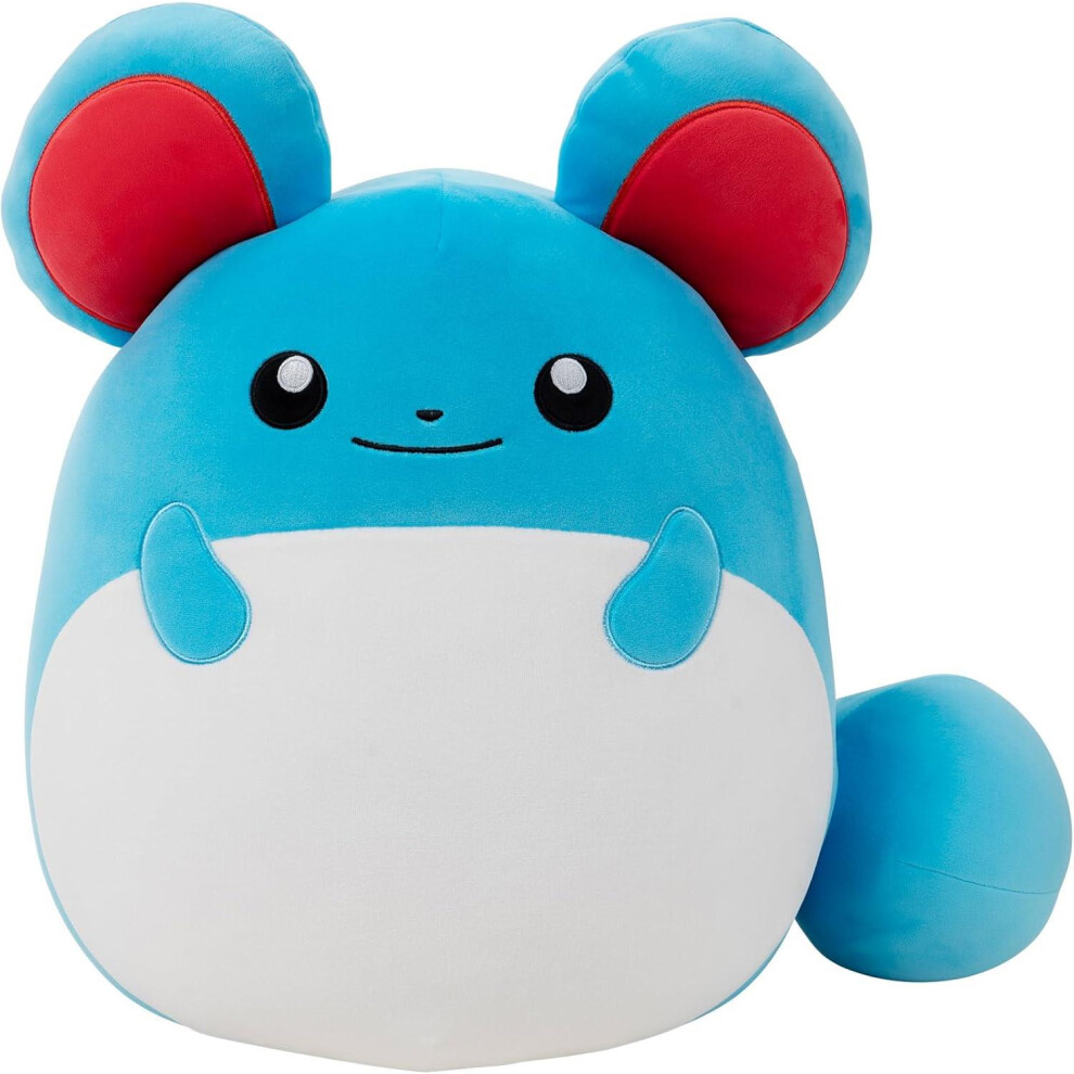 Pokemon Squishmallows Marill Plush Toy 35cm Soft Kids Toy