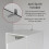 Vida Designs (White) Riano 1 Door Wardrobe Bedroom Garment Storage 4