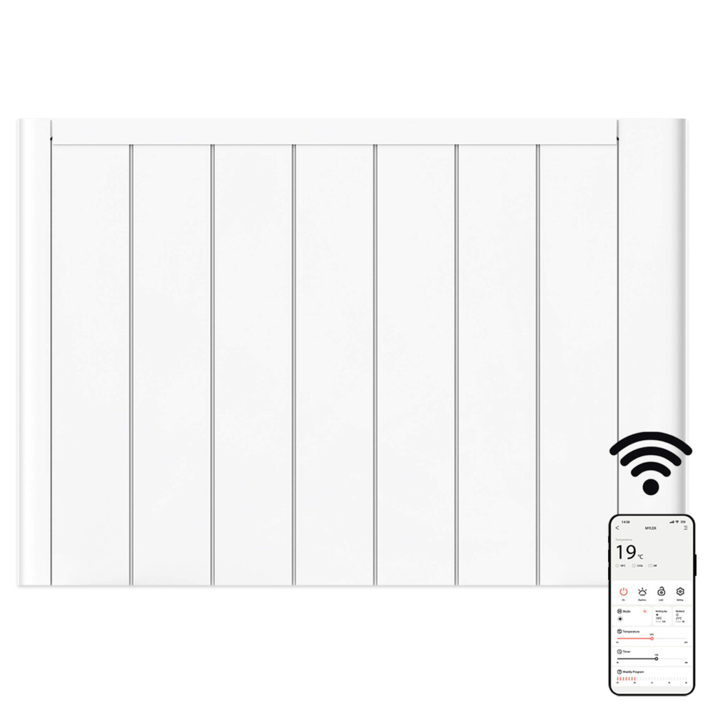 (2 kW) MYLEK Ceramic Wi-Fi Enabled Electric Radiator