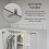 Vida Designs (White) Riano 3 Door 2 Drawer Mirrored Bedroom Wardrobe 7