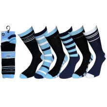 (Man City, 12 Pairs) 12 Pairs Mens Football Socks ManUnited, ManCity, NewCastle Liverpool Socks UK 6-11