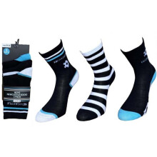 (New Castle, 12 Pairs) 12 Pairs Mens Football Socks ManUnited, ManCity, NewCastle Liverpool Socks UK 6-11