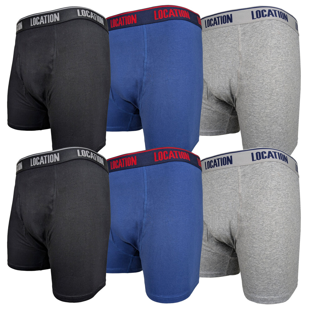 (5XL QUEST MULTIPACK) Quest 6 Pack Boxer Shorts