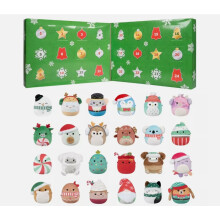 Holiday Advent Calendar with 24 Plush Toys Surprises