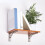 (Silver 8 inch 2pcs) 2pcs Triangle Folding Angle Bracket Heavy Support Adjustable Wall Mounted Bench Table Shelf Furniture Hardware Bracket Wall Tabl 5