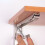 (Silver 8 inch 2pcs) 2pcs Triangle Folding Angle Bracket Heavy Support Adjustable Wall Mounted Bench Table Shelf Furniture Hardware Bracket Wall Tabl 2
