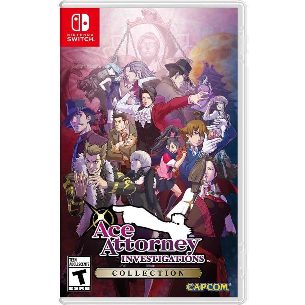 Ace Attorney Investigations 1 & 2 Collection (Asian - English Box) Switch Game