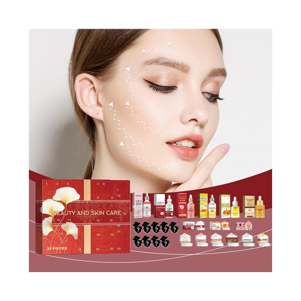 Beauty Advent Calendar Christmas Advent Calendar Skin Care Set Christmas Countdown Calendar For Women Skin Care