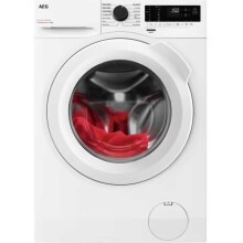 AEG LFX50842B 8kg 1400rpm Washing Machine White - AutoSense, Rapid 14min, Easy Iron, Aqua Control