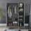 Vida Designs (Grey) Riano 3 Door Wardrobe Bedroom Clothes Storage 6
