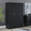 Vida Designs (Black) Riano 3 Door Wardrobe Bedroom Clothes Storage 1