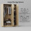 Vida Designs (Pine) Riano 3 Door Wardrobe Bedroom Clothes Storage 3