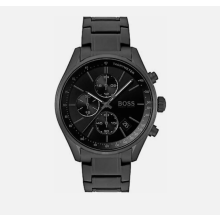 HUGO BOSS MENS GRAND PRIX WATCH HB1513676 BLACK DIAL