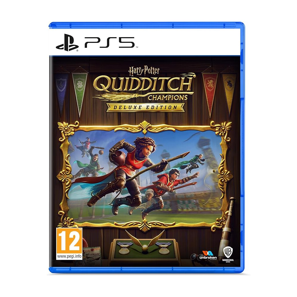 Harry Potter: Quidditch Champions Deluxe Edition (Ps5) - House Packs & 2000 Gold 5051892250320