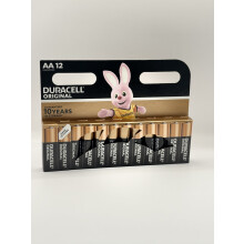 Duracell Original AA Alkaline Batteries- Pack of 12