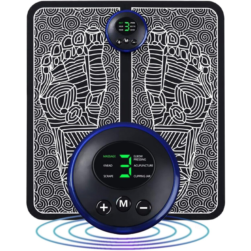 (Ems Regenerating Foot Massager 2024) Foot Massager - EMS Electric Foot Massager - Electric Foot Massager - Pain Relief and Blood Circulation Boosting