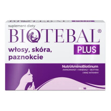 Biotebal Plus 40x Tablets - Healthy Hair, Skin & Nails, Biotin 2,500 mcg Daily with Vitamins & Minerals