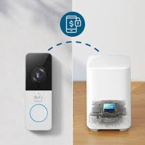 Eufy Eufy Smart Wireless WiFi Doorbell Security Cam 2K 1
