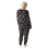 Disney (Medium) Disney Long Sleeve Long Leg Pyjama Set (Womens Black) 2