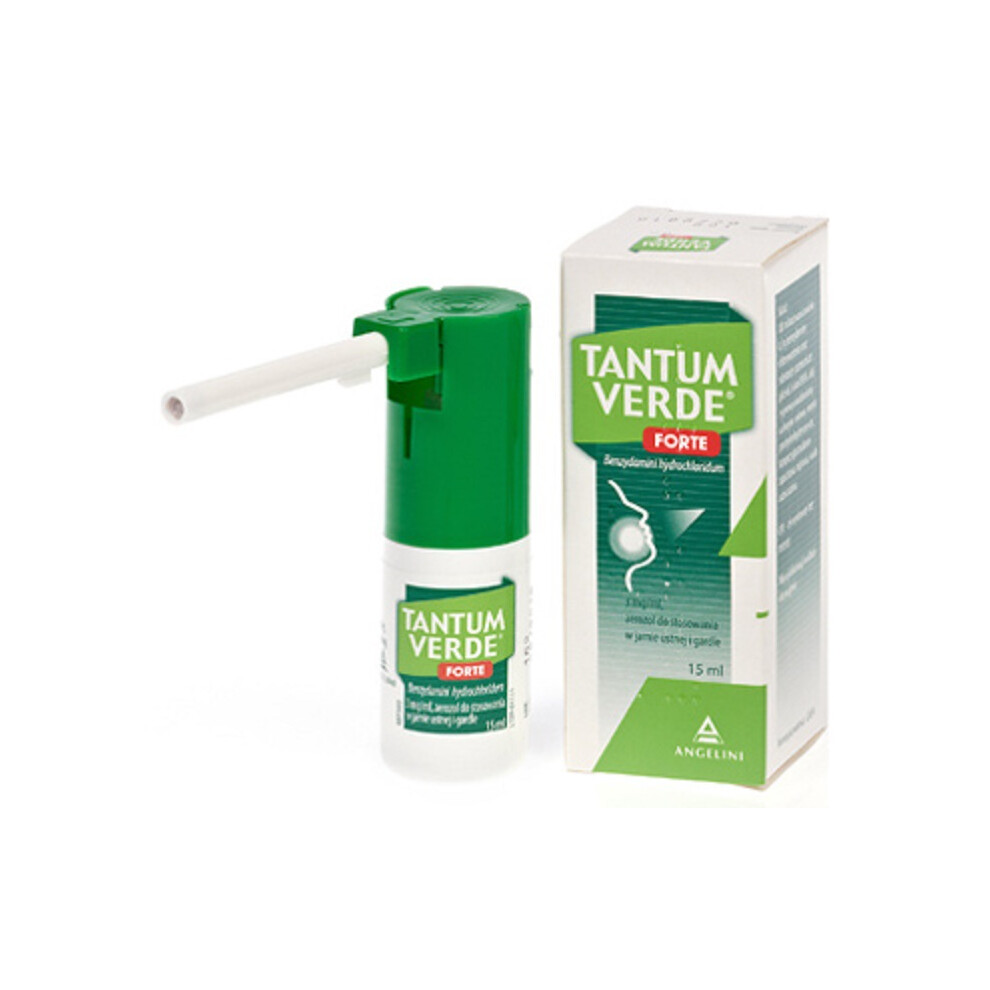 Angelini Pharma Tantum Verde Forte 3Mg/Ml Spray Sore Throat Antiseptic 15Ml *